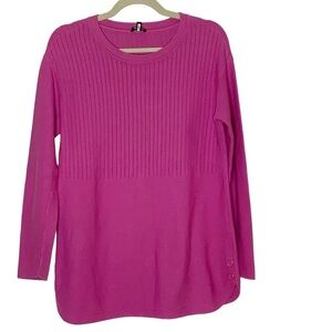 Talbots pink long sleeve sweater. Size S